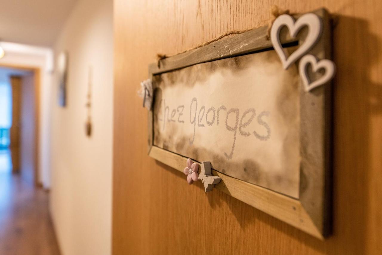 Ferienwohnung Touring Chez Georges Grächen Exterior foto